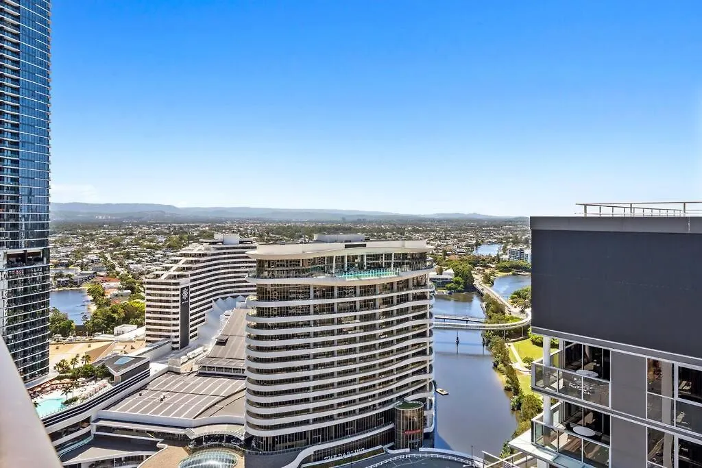 Broadbeach 2B2B Apt Free Parking Gold Coast 0*,